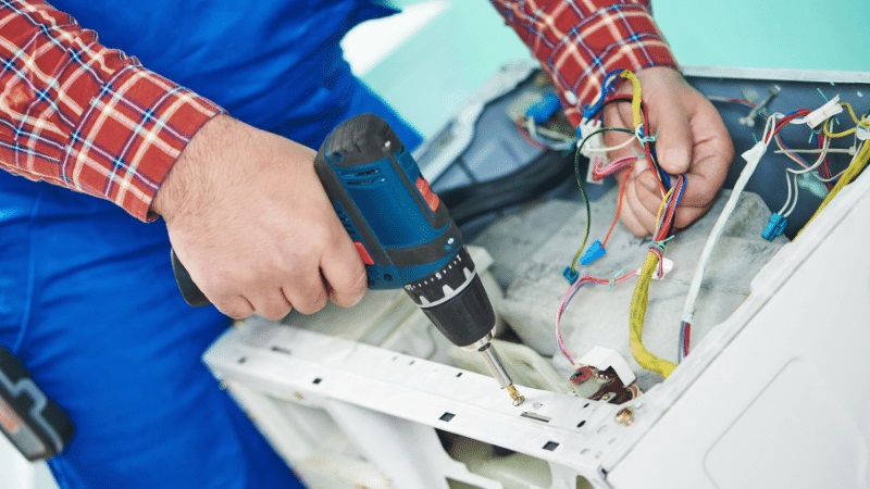 Sincan Şenocak Şenocak çamaşır makinesi kart tamiri – Su almama arızası orijinal parça ile giderildi. - Teknik servis örneği