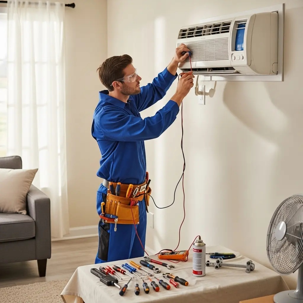 Sincan Şenocak Şenocak klima gaz dolumu ve bakım – Enerji verimliliği artırıldı. - Teknik servis örneği